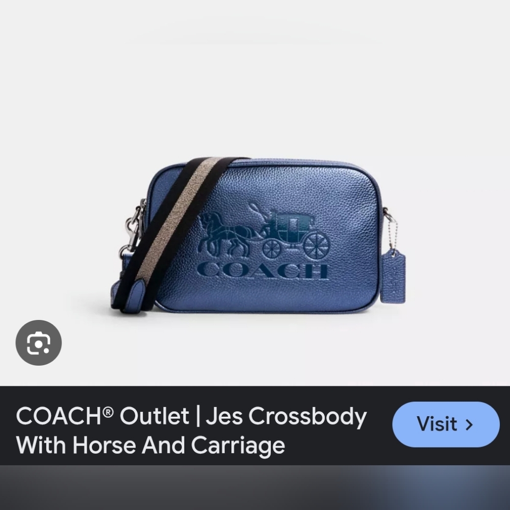 Coach Jes Crossbody Bag with Horse and Carriage